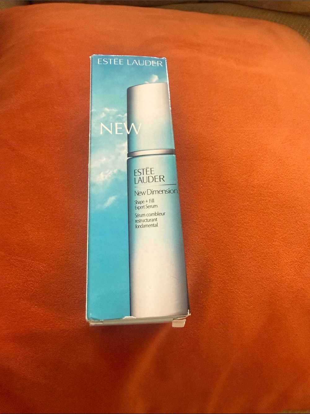 Estee Lauder New Dimension Serum — Blue and White Packaging
